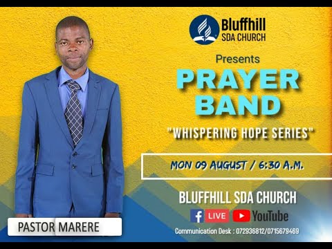 Pastor Marere || Whispering Hope Series || Day1 || 09 August 2021