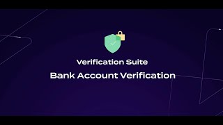 How to verify Bank Account information online? | Cashfree Payments