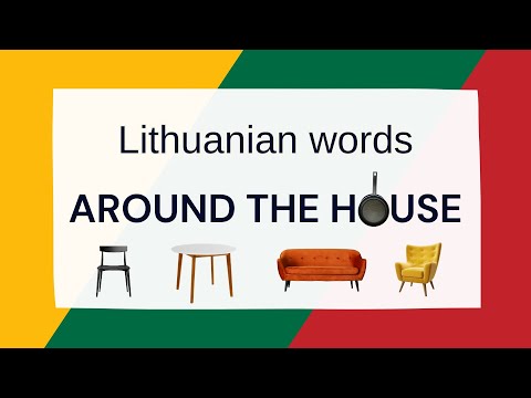 Learn Lithuanian: Around the House 🏠 | Essential A1 Words for Beginners