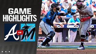 Braves vs. Marlins Game Highlights (4/14/24) | MLB Highlights