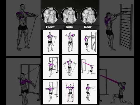 Shoulder Workout With Resistance Band @fittype #shorts #shortsvideo #homeworkout