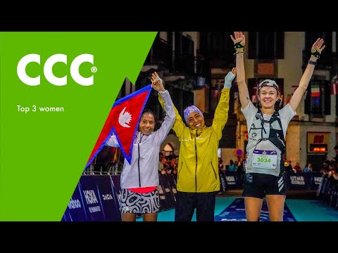 UTMB Mont-Blanc 2022 - 🟩 #CCC 3 top women's finish line