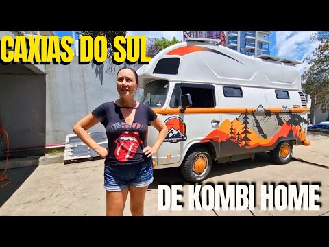 COMO ESTAMOS RESOLVENDO AS COISAS | DE KOMBI MOTORHOME EM CAXIAS DO SUL #viagem #kombi #serragaucha 