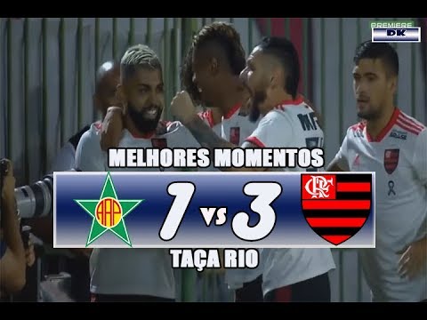 PORTUGUESA-RJ 1 x 3 FLAMENGO GABIGOL SHOW ! MELHORES MOMENTOS - TAÇA RIO 2019