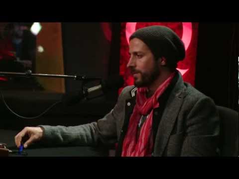 Raine Maida and Jeremy Taggart from Our Lady Peace in Studio Q