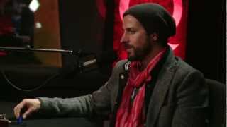 Raine Maida and Jeremy Taggart from Our Lady Peace in Studio Q