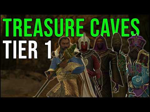 Treasure Caves of Hurum Kâna Tier 1 Full Playthrough (No Commentary) | LOTRO 3-Man Instance