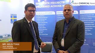 Lot of demand for hydrogen peroxide, chlorine derivatives and intermediates: Arun Tyagi, Head - Marketing, Nuberg Ltd