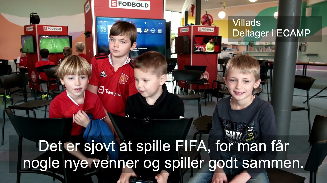 Sjov dag på Møn med FIFA og fodbold