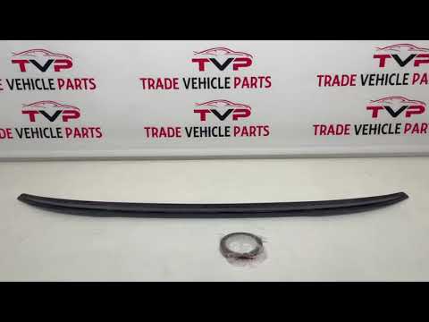 Fits BMW X4 G02 2018- Rear Trunk Boot Lip Spoiler Gloss Black video