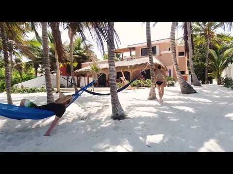 Enjoying Casa Rosa - Tankah Bay, Mexico (4K)