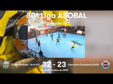 LIGA ASOBAL J13: Ángel Ximénez - Avia P.G. - Liberbank Cantabria Sinfín 32-23