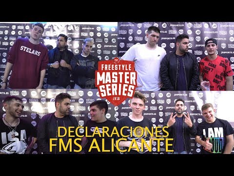 SKONE vs BTA - ARKANO vs WALLS - ZASKO vs FORCE... DECLARACIONES FMS ALICANTE