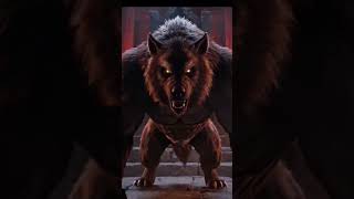 Vampire King vs Werewolf Alpha | Dark Fantasy Cinematic Shorts #horrorshort #narrativehorror #viral