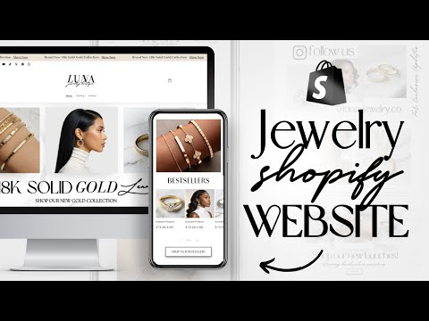 How to Create a Jewelry Shopify Website