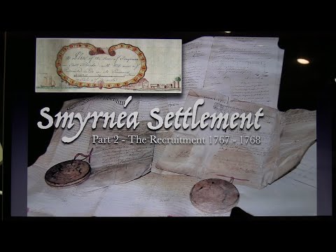 Smyrnea Settlement 1767-1768