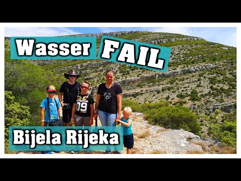 Abenteuer Kroatien #4 | (FAIL) Geheimtipp: Bijela rijeka | Wasserfall ohne Wasser | Hobbyfamilie