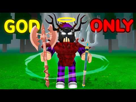 99 Nights But I Can ONLY Use GOD WEAPONS