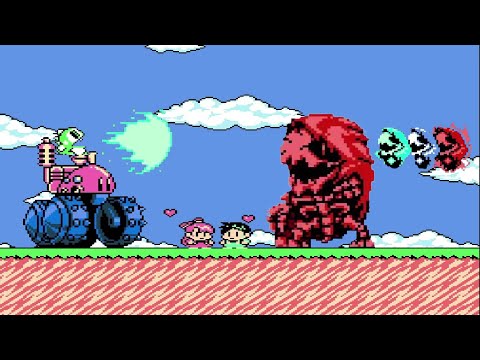Bubble Bobble Part 2 (NES) All Bosses (No Damage)