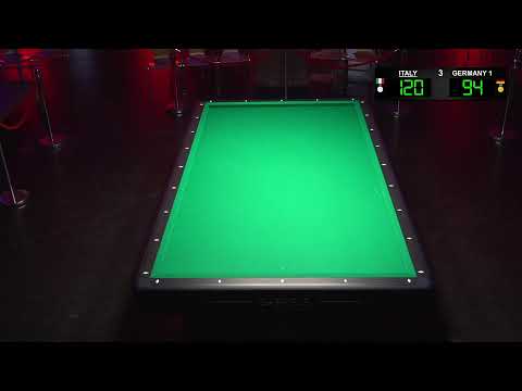 Billard Europapokal für 5-Kegel Nationalteams - Table 3 - Finals