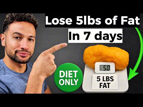 The Fastest Way to Lose 5lbs of Fat (No Workouts) 