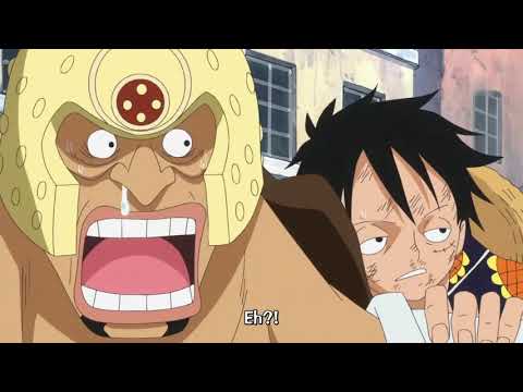 Sabo menghadang Burgess yang ingin menyerang Luffy...!!!