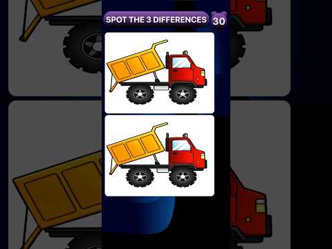 Spot the 3 Differences Hard Short Puzzle #1962
