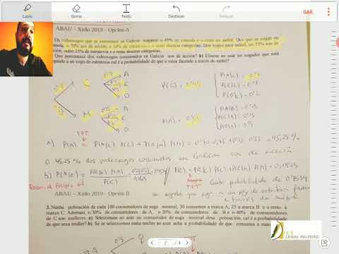 Vídeo: Teorema das probabilidades totais e Teorema de Bayes