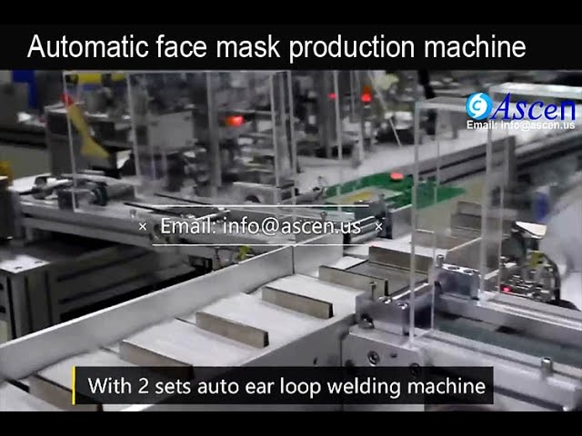 disposable medical face mask making machine