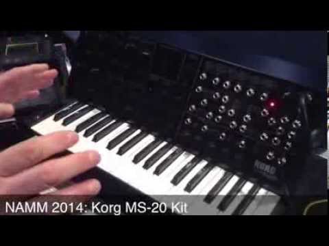 NAMM 2014: Korg MS-20 Kit