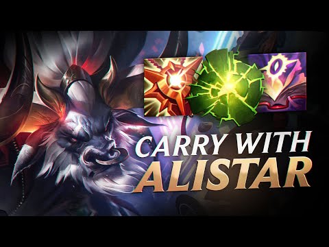 How a Challenger Support carries on Alistar