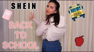 SHEIN BACK TO SCHOOL CLOTHING HAUL 📚🎒| SOPHIA GRACE