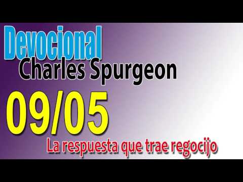 Devocional Charles Spurgeon 09/05 - La respuesta que trae regocijo