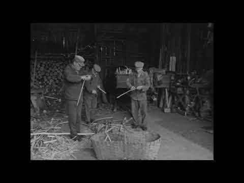 Die Waldnachbarschaft in Bladersbach. Teil 3: Herstellen eines Schienenkorbes