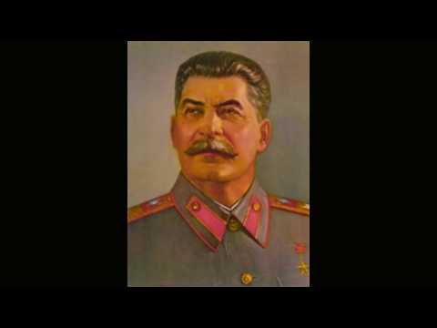 To Communism the Great Stalin leads us