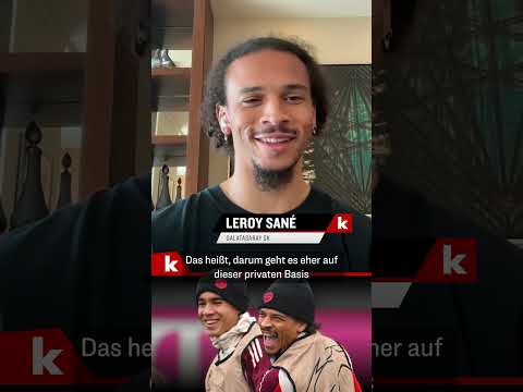 Video Thumbnail: "Warum gehst du?": Sané erklärt emotionalen Bayern-Abschied #shorts
