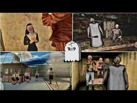 Best Escape Endings | Evilnun 2 vs The Twins vs Evil nun vs Granny Chapter 2