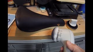 Refurbishing a Cinelli Volare SLX Saddle + NOS Rims From Italy!