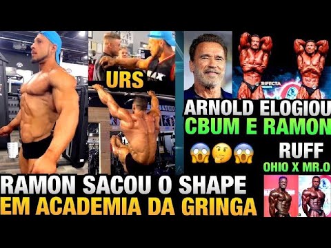 RAMON GIGANTE TREINOU SACADO NA GRINGA E ENCONTROU O URS + ARNOLD ELOGIOU