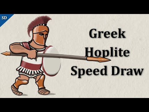 Greek Hoplite (speed draw)