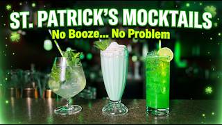 3 St. Patrick’s Day Mocktails 🍀 No Booze… No Problem