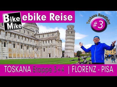 Die Toskana mit dem eBike # 03 | Von Florenz über Lucca nach Pisa | Die italienische Saisoneröffnung
