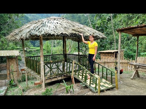 FULL VIDEO: 120 Days of Survival in the Forest Building a Nest, and farming, daily life