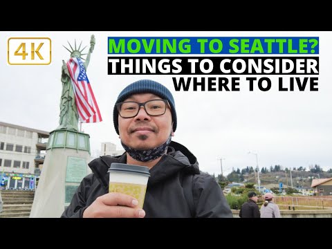 Moving to SEATTLE? 4 Things to Consider & Where to Live (4K) | ALKI BEACH Fall Walking Tour