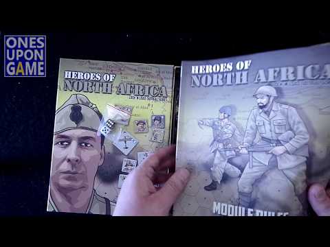 Heroes of North Africa - Lock 'n Load Tactical Unboxing by Ones Upon a Game