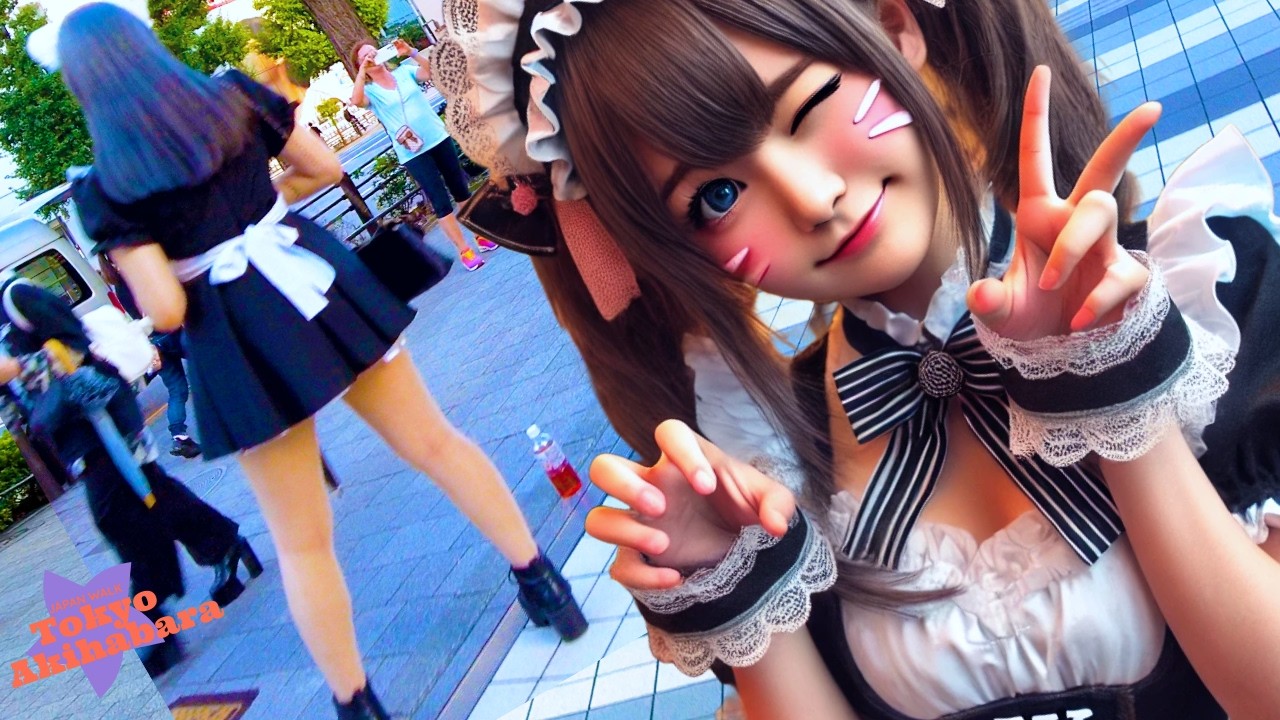 Tokyo Akihabara 🐶 Cool Street 💖 4K Nonstop 1 Hour