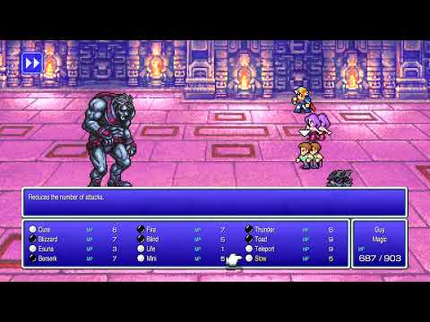 FINAL FANTASY II Pixel Remaster Mysidian Tower Thunder Gigas