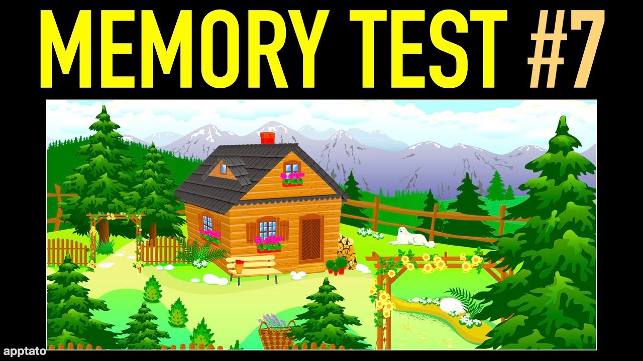 VISUAL MEMORY TEST #7 - Visual Memory Training Game
