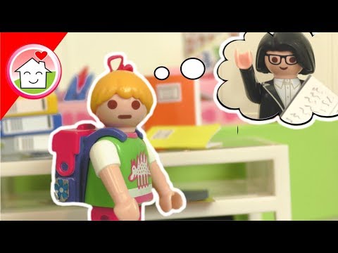 Playmobil Film deutsch - Neue Lehrerin? Back to school - Spielzeug Video für Kinder - Familie Hauser