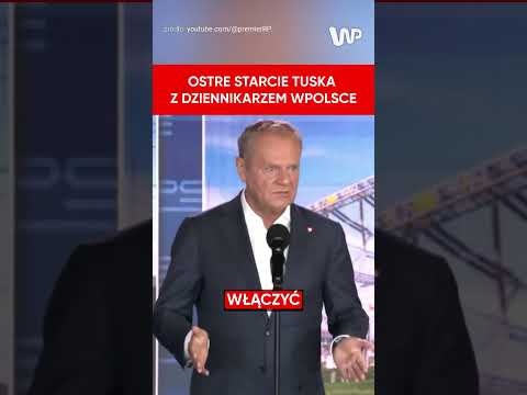 Ostre starcie Tuska z dziennikarzem wPolsce #tusk #polityka